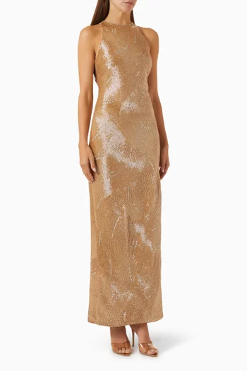 Delphine Embellished Maxi Dress
