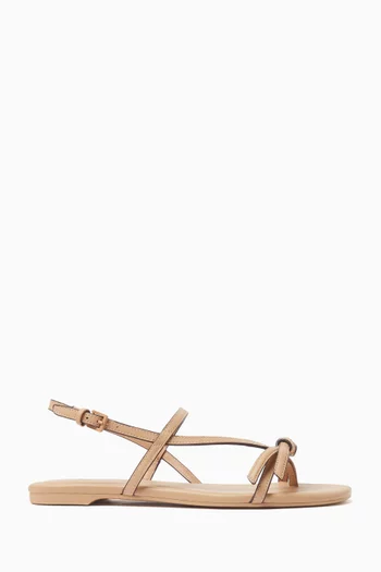 Loop Sandals in Leather