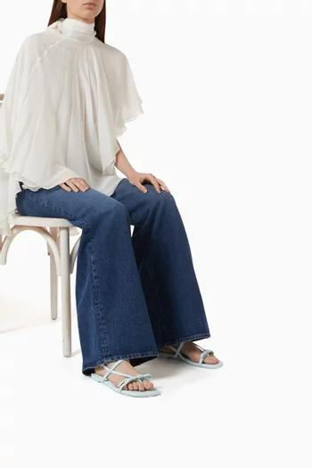 Loop Sandals in Leather