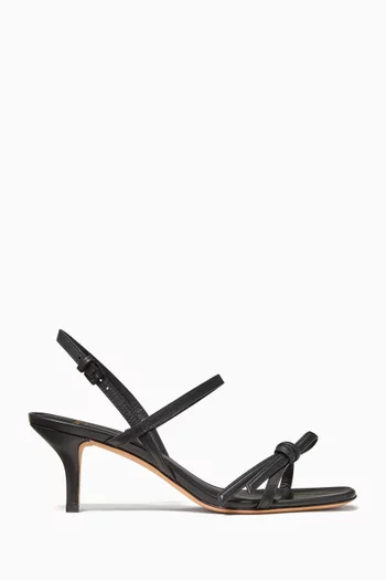 Loop 70 Kitten Heels in Leather