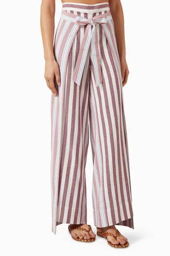 Two-panel Wrap Pants in Cotton