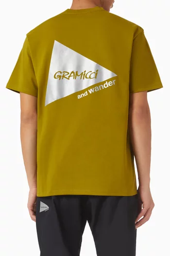 x GRAMICCI Backprint T-shirt in Cotton Blend