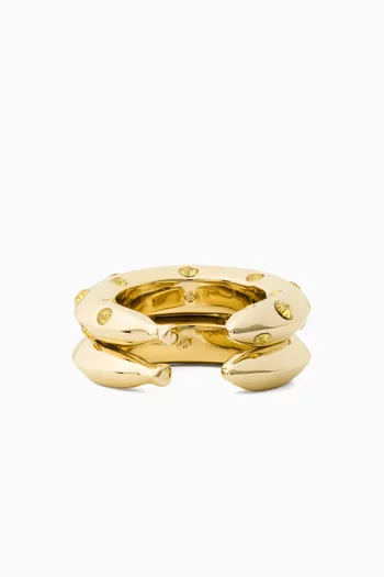 Summer Daze Banana Rings, Set of 2