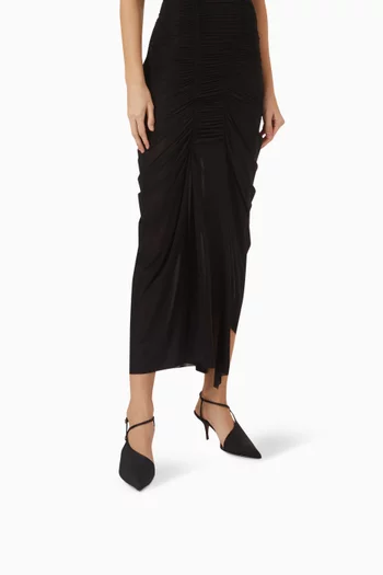 Orani 65 Pumps in Crepe de Chine