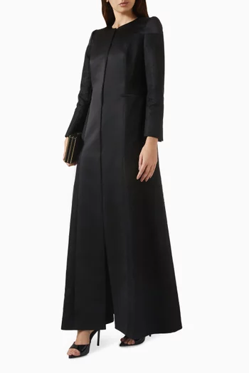 Tailored Abaya in Silk