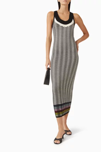 Wave Knit Tank Dress
