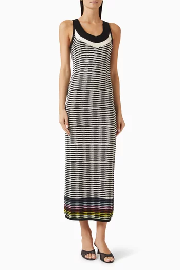 Wave Knit Tank Dress