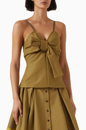 Big Bow Bodice Top