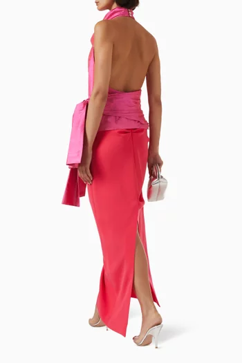Sarong Top in Silk