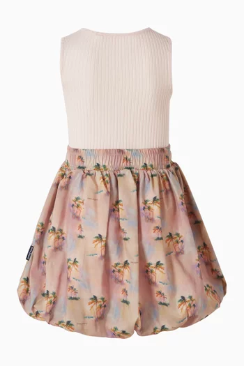 Hybrid Tank Top Balloon Dress