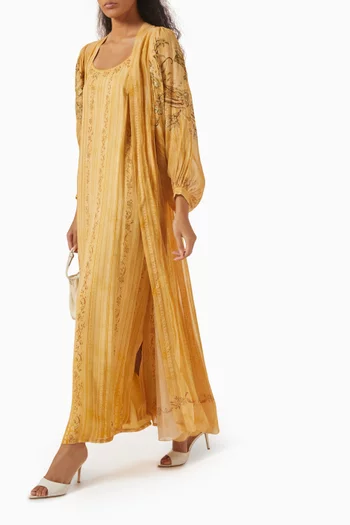Two-piece Kaftan Set in Viscose