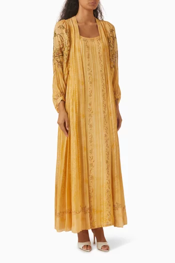 Two-piece Kaftan Set in Viscose