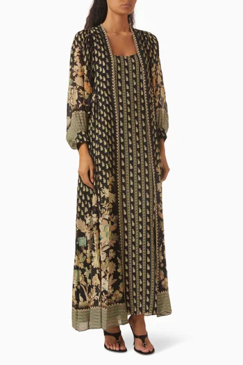 Two-piece Kaftan Set in Viscose