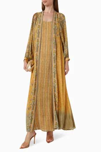 Two-piece Kaftan Set in Viscose