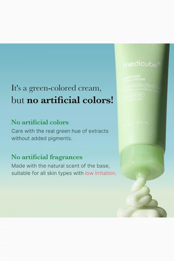 Exosome Cica Tea Tree Cream for Sensitive Skin with Centella Asiatica