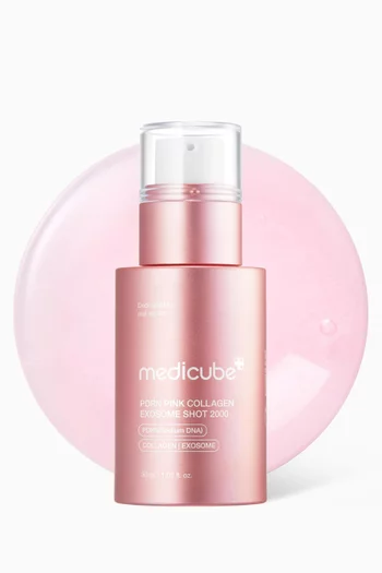 PDRN Pink Collagen Exosome Shot Serum 2,000 PPM,Liquid Skin Booster