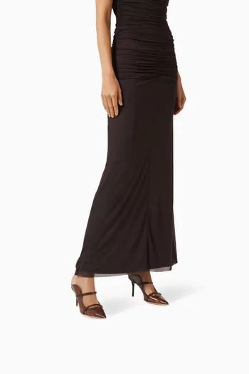 Maureen 85 Mules in PVC