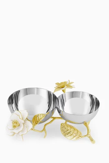 Gardenia Double Dish