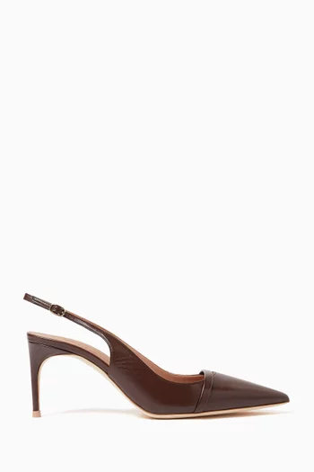 Schiffer 70 Slingback Pumps in Nappa Leather