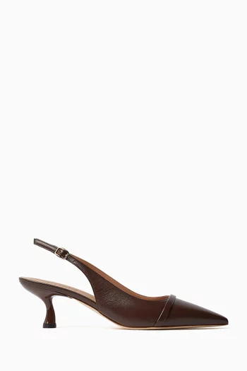 Suze 45 Slingback Pumps in Nappa Leather
