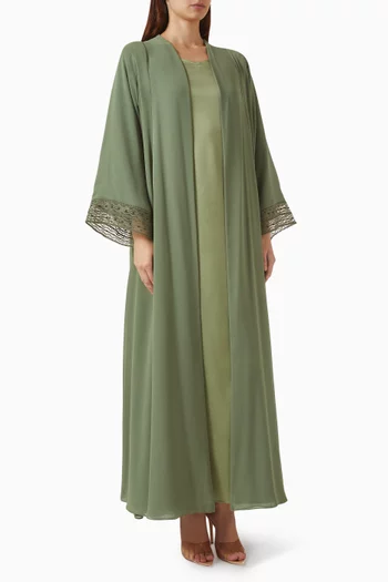 3-piece Abaya Set