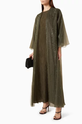 3-piece Abaya Set