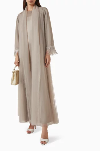 3-piece Abaya Set