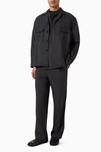 Pullover Shirt in Silk