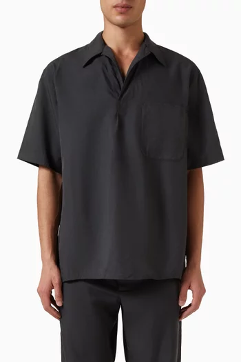 Pullover Shirt in Silk