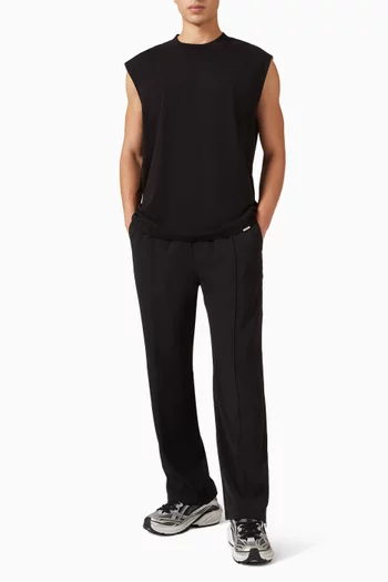Initial Track Pants in Cotton