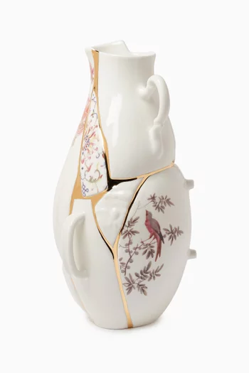 Kintsugi Vase in Porcelain & Gold