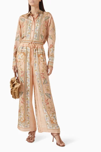 Roselight Shirt in Silk Habotai