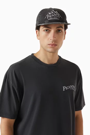 Logo Crew Cap in Cotton
