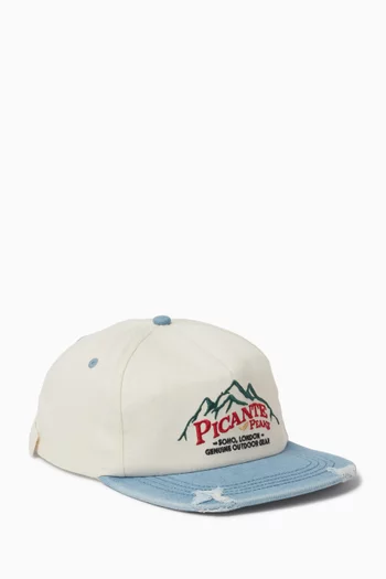 Logo Crew Cap in Cotton