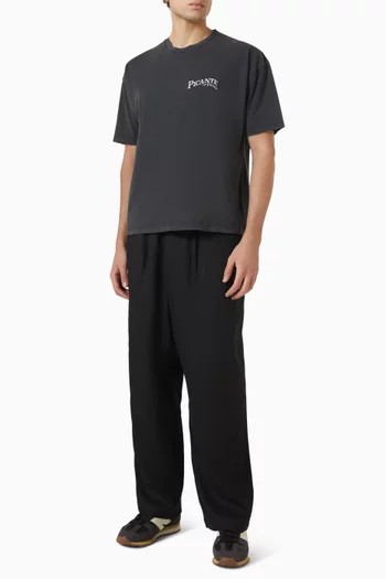 Peaks Patch T-shirt in Cotton