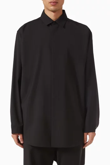Classic Shirt in Easy Care Wool