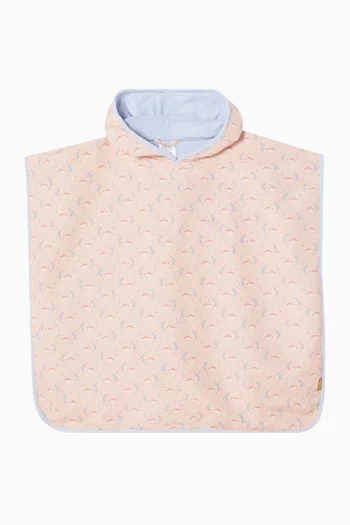 Paisley UV Poncho