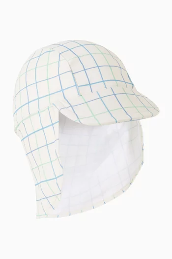 Paisley UV Hat in Recycled Nylon