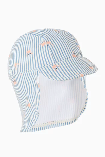 Paisley UV Hat in Recycled Nylon