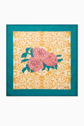Dam Dam Lilac Gold Napkin in Cotton, 50x50cm