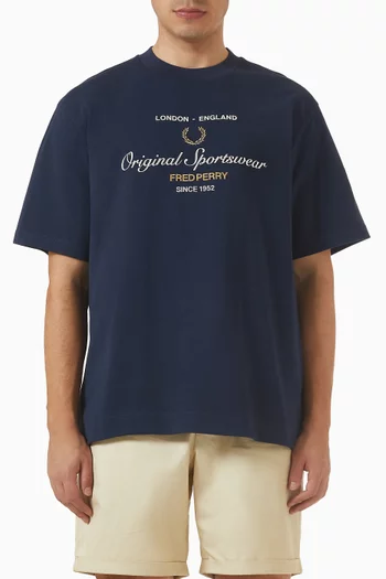 Original Sportswear-print T-shirt in Cotton