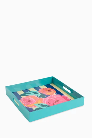 Nizam Stripes Tray, 40.5 x 40.5cm