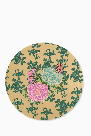 Kandem Queen Floral Placemat in Fibreboard, 34cm