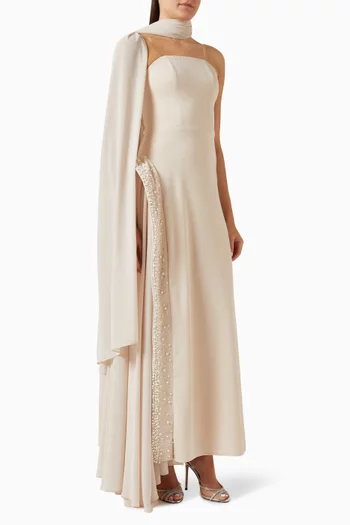 Off-shoulder Gown