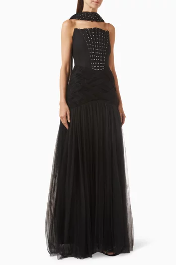 Corset Bodice Gown