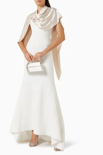 Marai Drape Shawl Dress