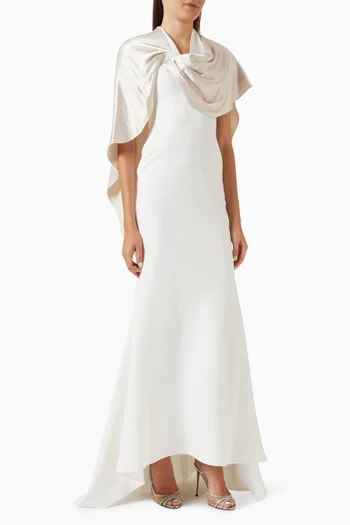Marai Drape Shawl Dress