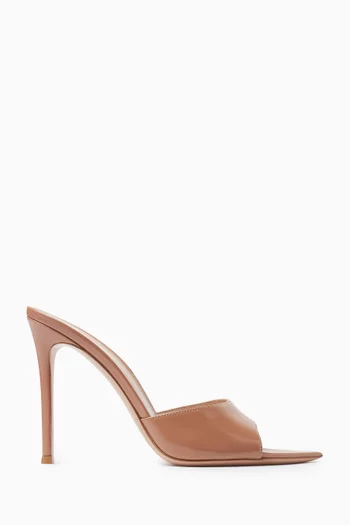 Elle 105 Mules in Patent Leather