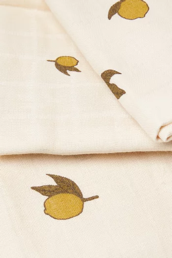 Muslin Cloths in Organic Cotton, Set of 3