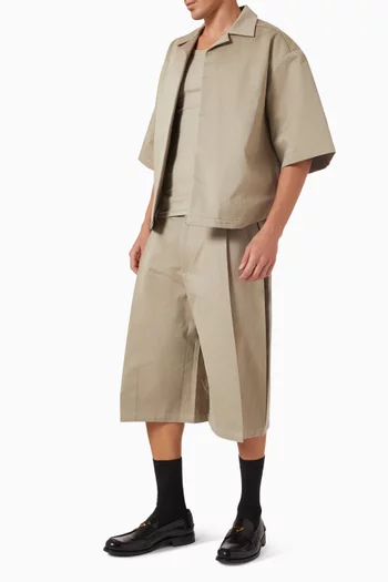 M5 Cuban Shirt in Cotton-belnd